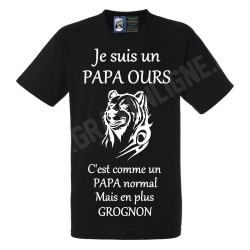 TSHIRT PAPA OURS