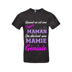 TSHIRT MAMAN MAMIE