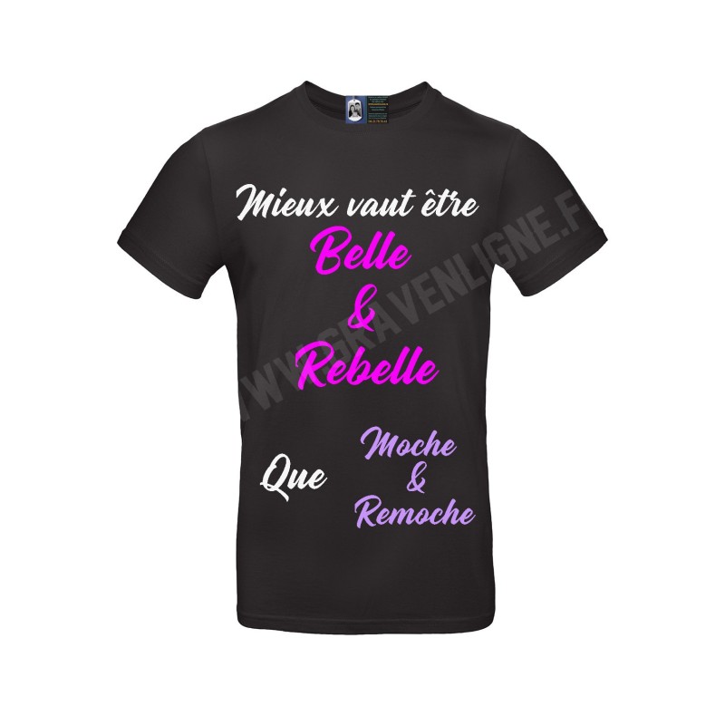 TSHIRT Belle & Rebelle