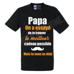 TSHIRT PAPA CADEAU