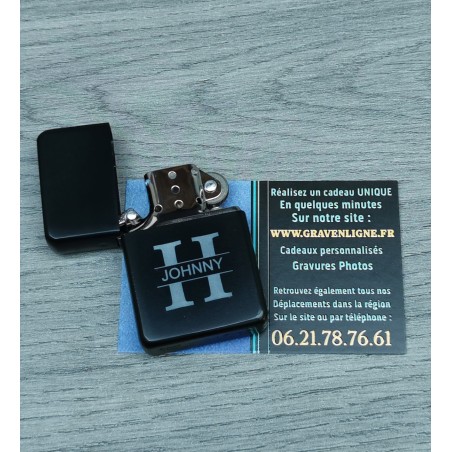 Briquet - Initiales