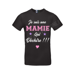 TSHIRT MAMIE DECHIRE