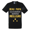 TSHIRT MEILLEUR BEAU PAPA