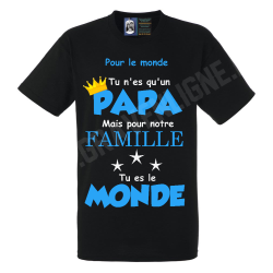 Tshirt Papa Monde