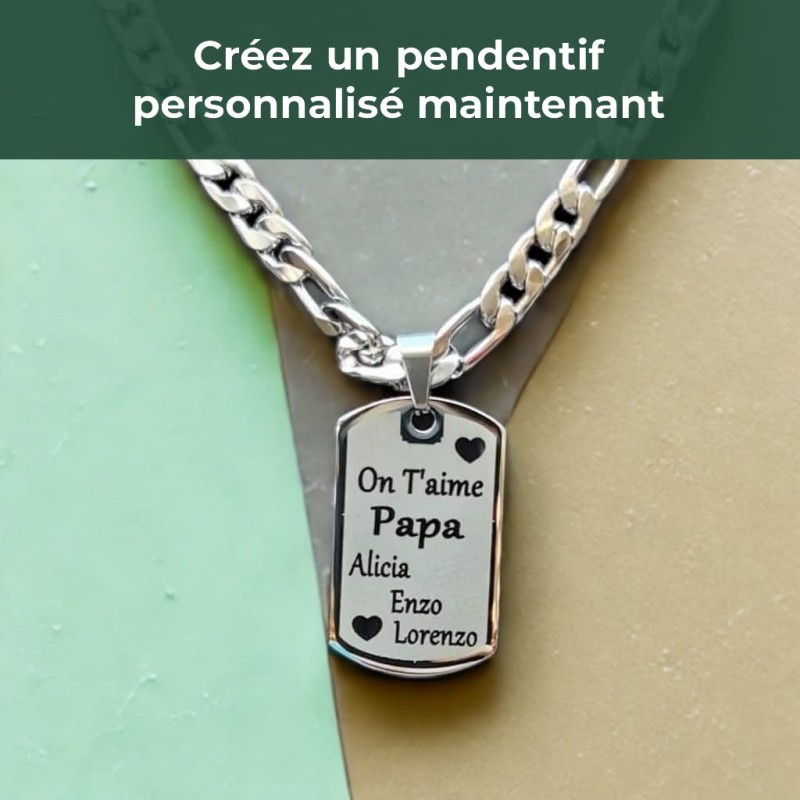 Plaque Militaire Prénoms