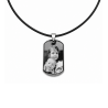 Pendentif Photo Personnalisé - Plaque Militaire